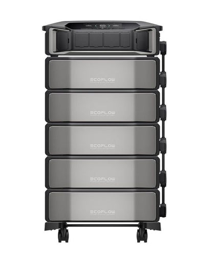 Ecoflow Delta Pro Ultra Expansion Power Station with Smart Home Panel 2 - 30.7 kWh Storage - with 10x 400W Rigid Solar Panels