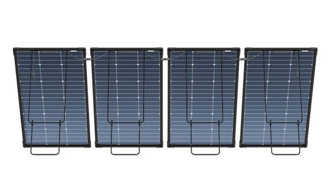 Ecoflow Delta Pro Ultra with 4x 125W Bifacial Modular Solar Panels - 500W