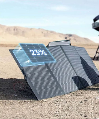 Ecoflow Delta Pro Ultra Solar Generator Kit and Smart Home Panel 2 Combo - With 400W Foldable Solar Panel