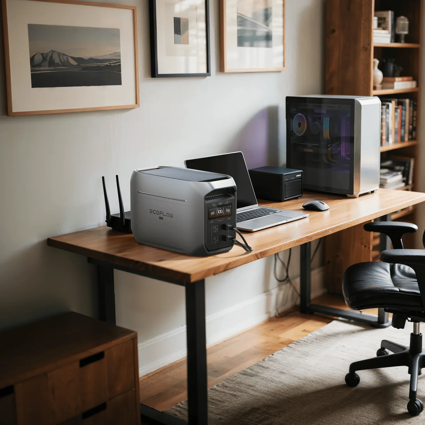 Ecoflow DELTA 3 Max Plus Portable Power Station - Silver