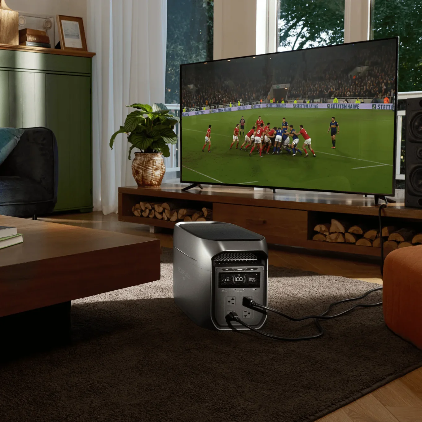 Ecoflow DELTA 3 Max Plus Portable Power Station - Silver