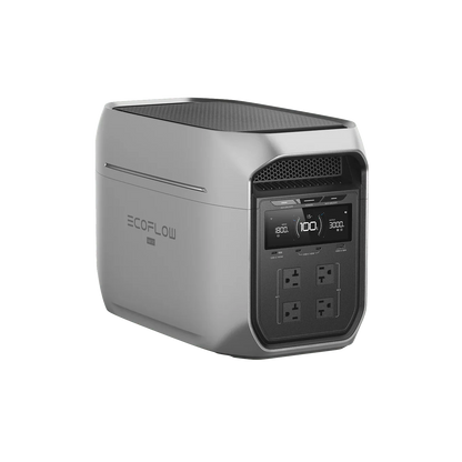 Ecoflow DELTA 3 Max Plus Portable Power Station - Silver