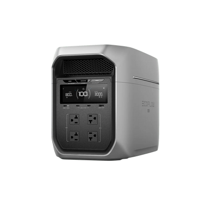 Ecoflow DELTA 3 Max Plus Portable Power Station - Silver