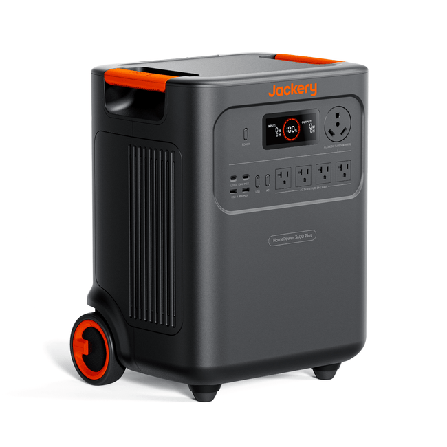 Jackery HomePower 3600 Plus + Battery Pack 3600 + SolarSaga 500 X