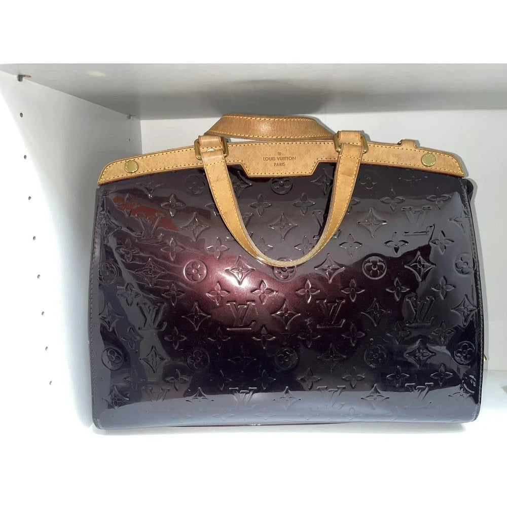 Louis Vuitton Alma BB Monogram Vernis Leather Bag