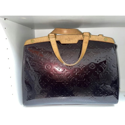 Louis Vuitton Alma BB Monogram Vernis Leather Bag