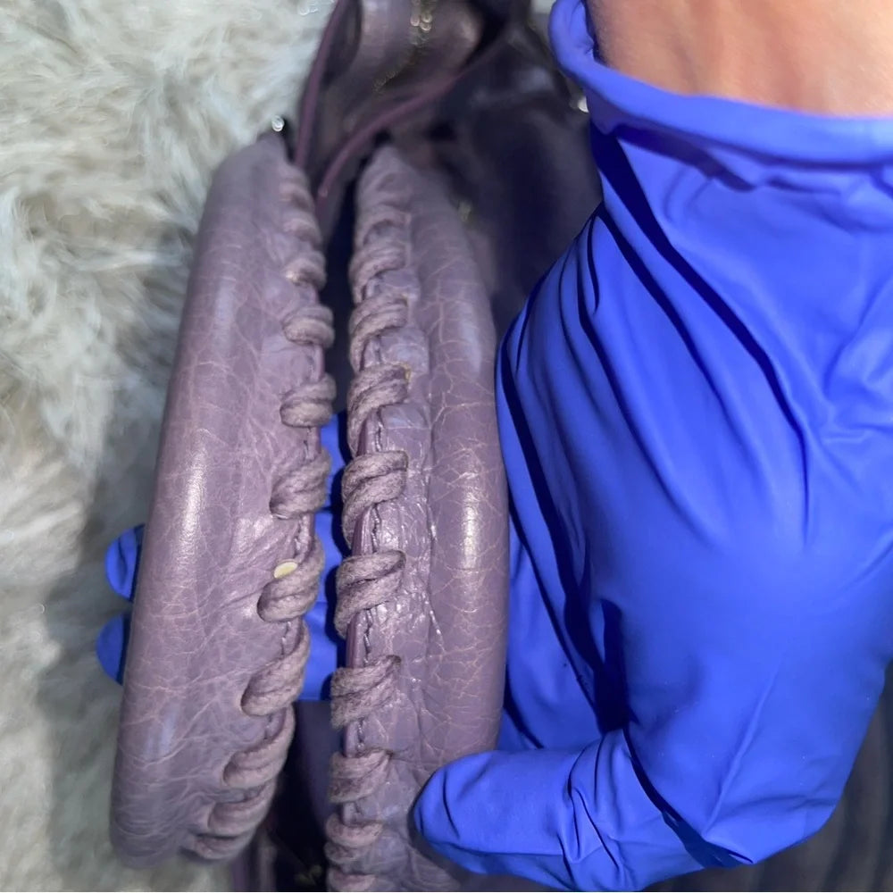 Balenciaga Purple City Bag