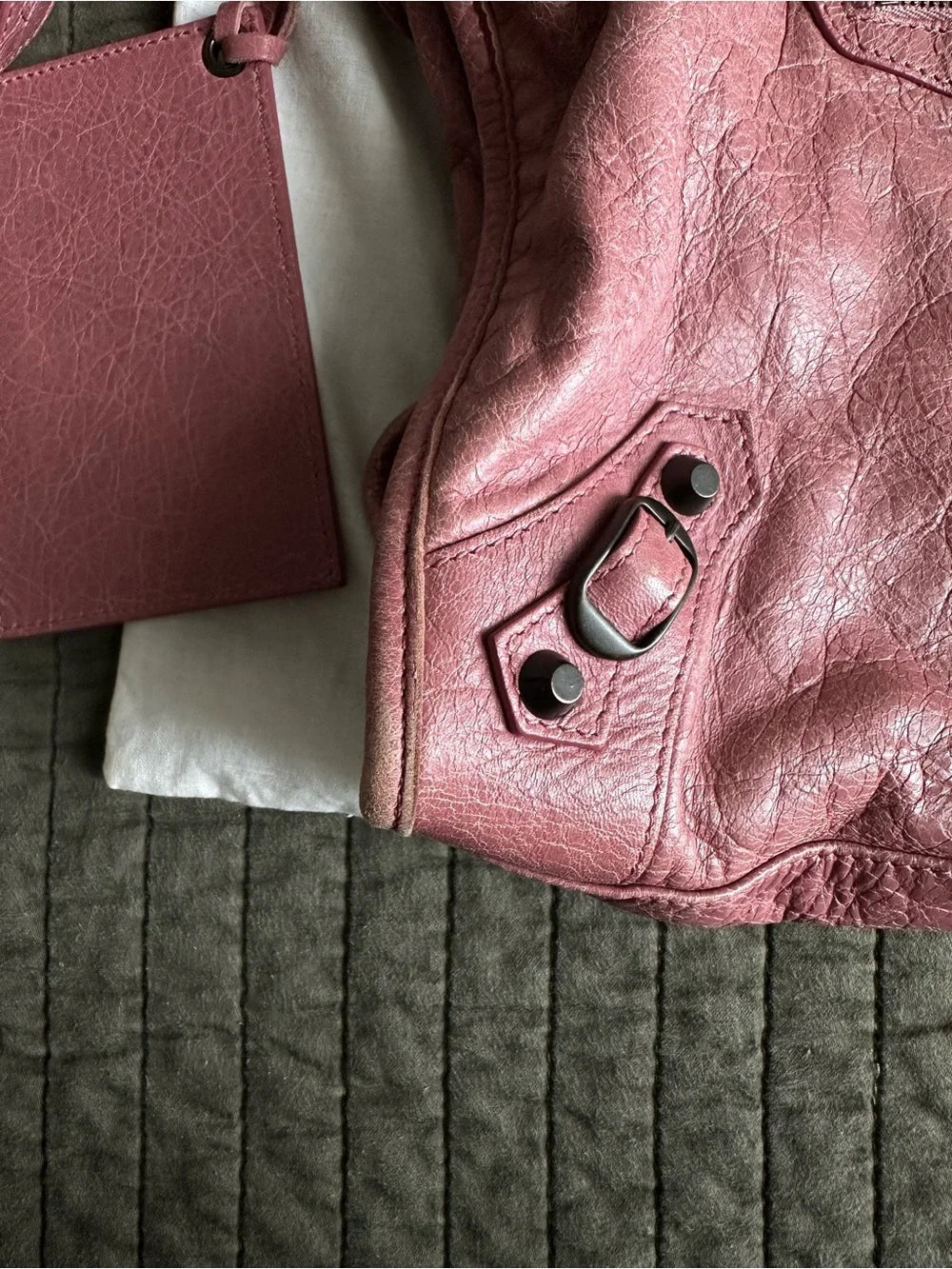 Balenciaga Le City Bag — Medium in Pink