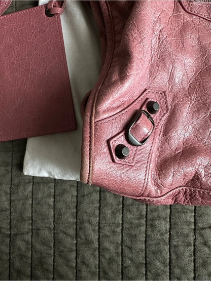 Balenciaga Le City Bag — Medium in Pink