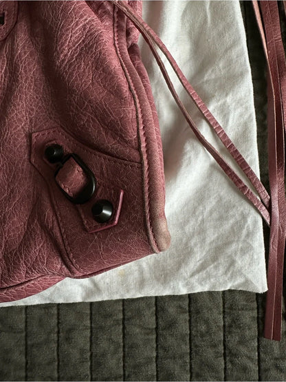 Balenciaga Le City Bag — Medium in Pink