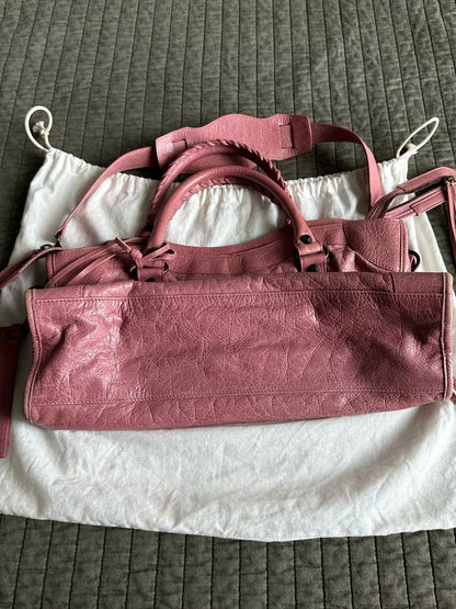 Balenciaga Le City Bag — Medium in Pink