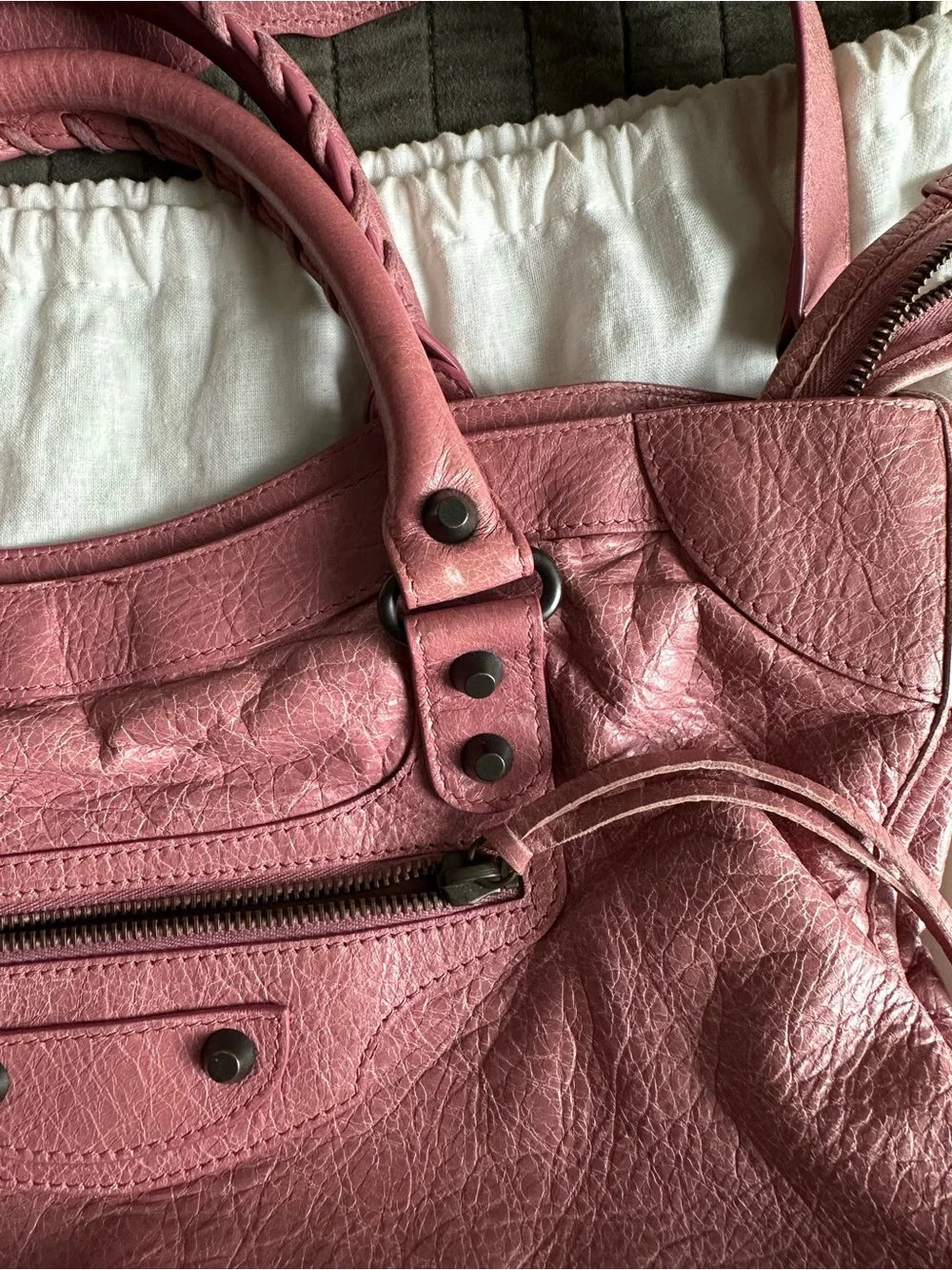 Balenciaga Le City Bag — Medium in Pink