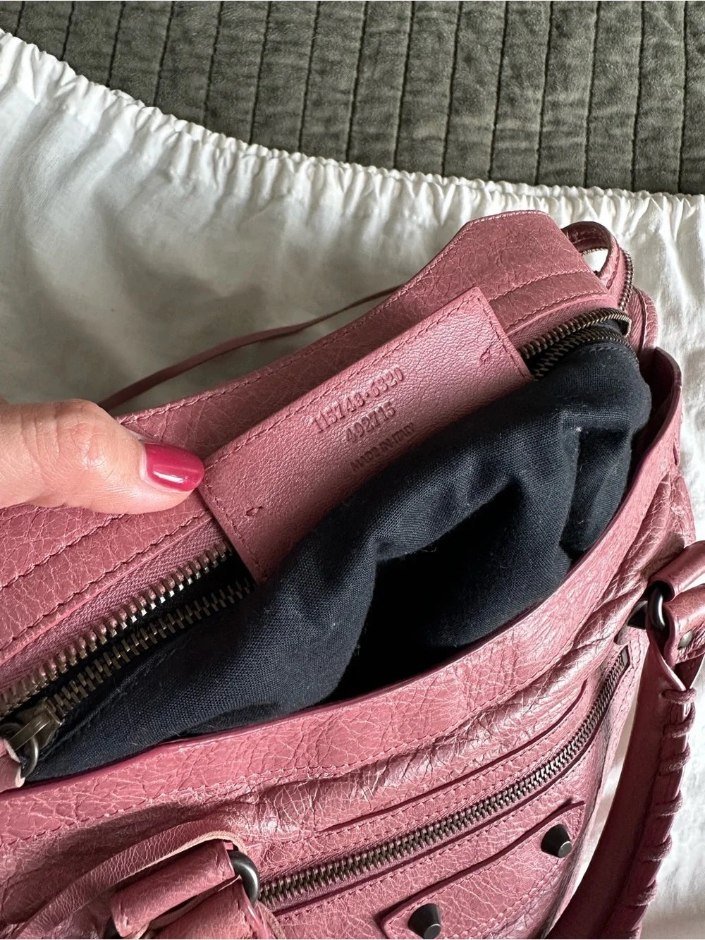 Balenciaga Le City Bag — Medium in Pink