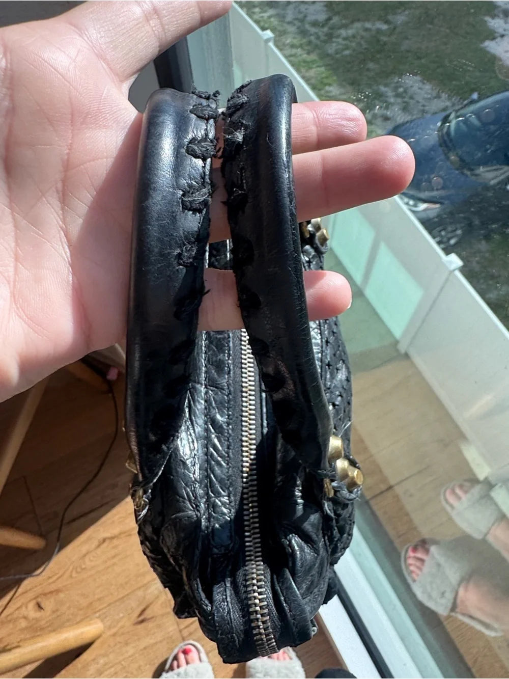 Authentic Balenciaga City Bag black mini with COA
