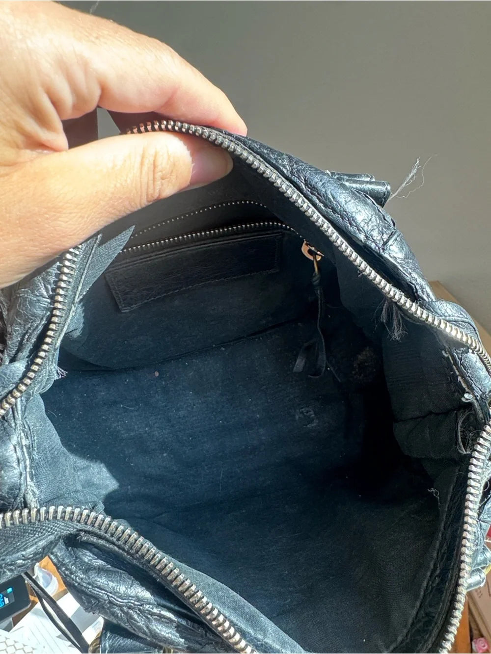 Authentic Balenciaga City Bag black mini with COA
