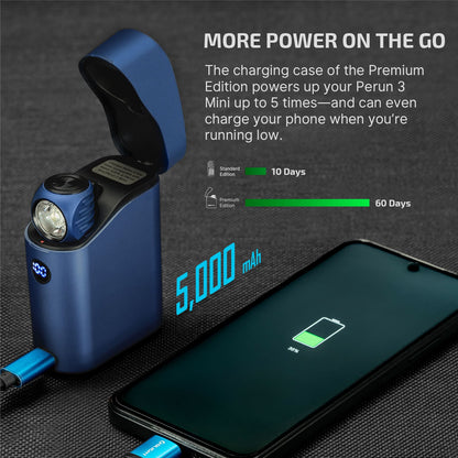 Olight Perun 3 Mini Headlamp & Flashlight with Red and White Light