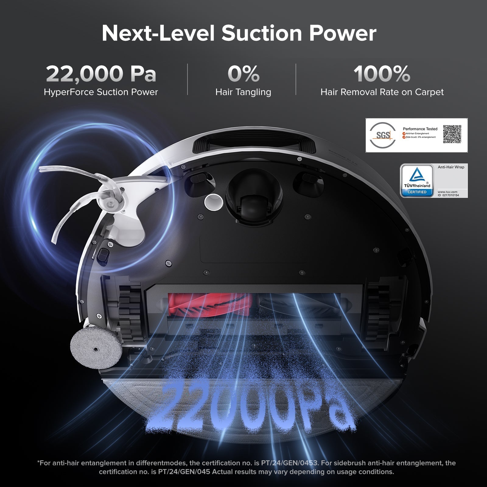 Roborock Saros 10 Robot Vacuum with Dual Anti-tangle System (Upgraded from S8 MaxV Ultra)