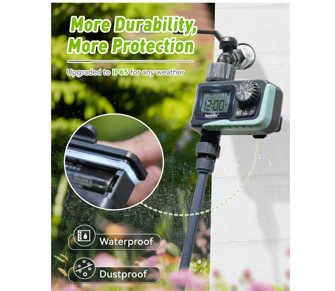 RainPoint 1-Zone Hose Water Timer