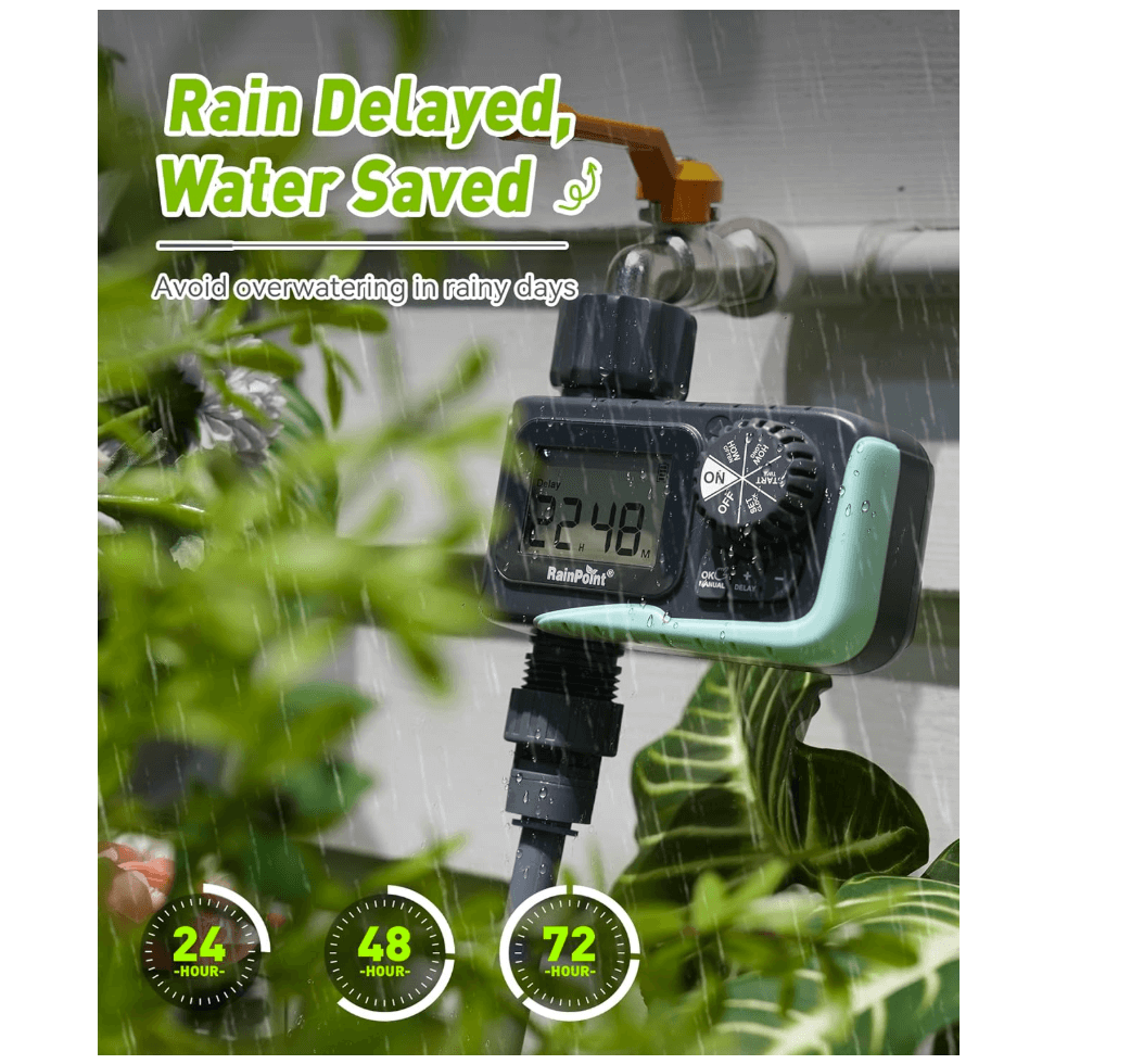 RainPoint 1-Zone Hose Water Timer